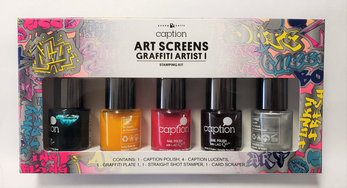 Young Nails Caption Art Screens: Escape Artist Kit – EP Beauty Supply