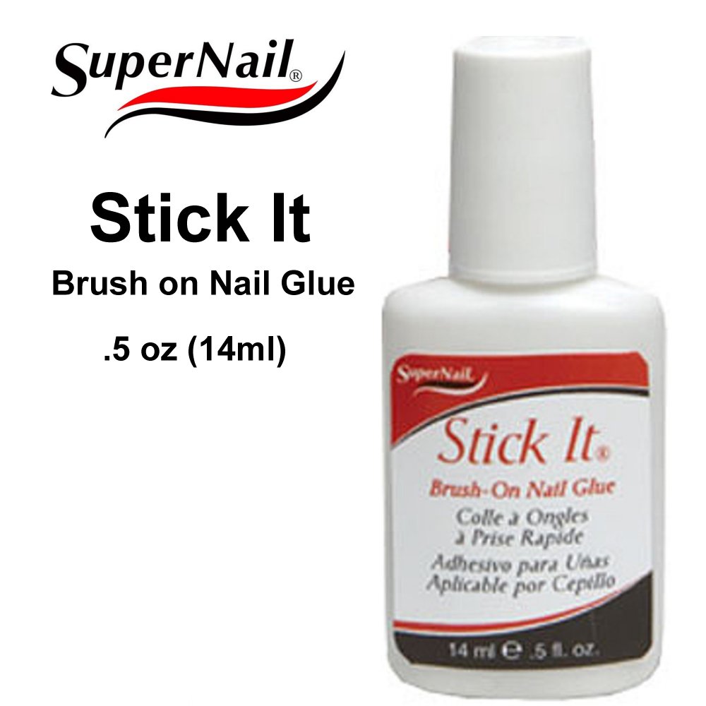 Supernail Stick-It Brush-on Glue