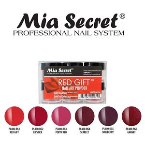 Mia Secret Acrylic Collection - "Red Gift" (6 colors)