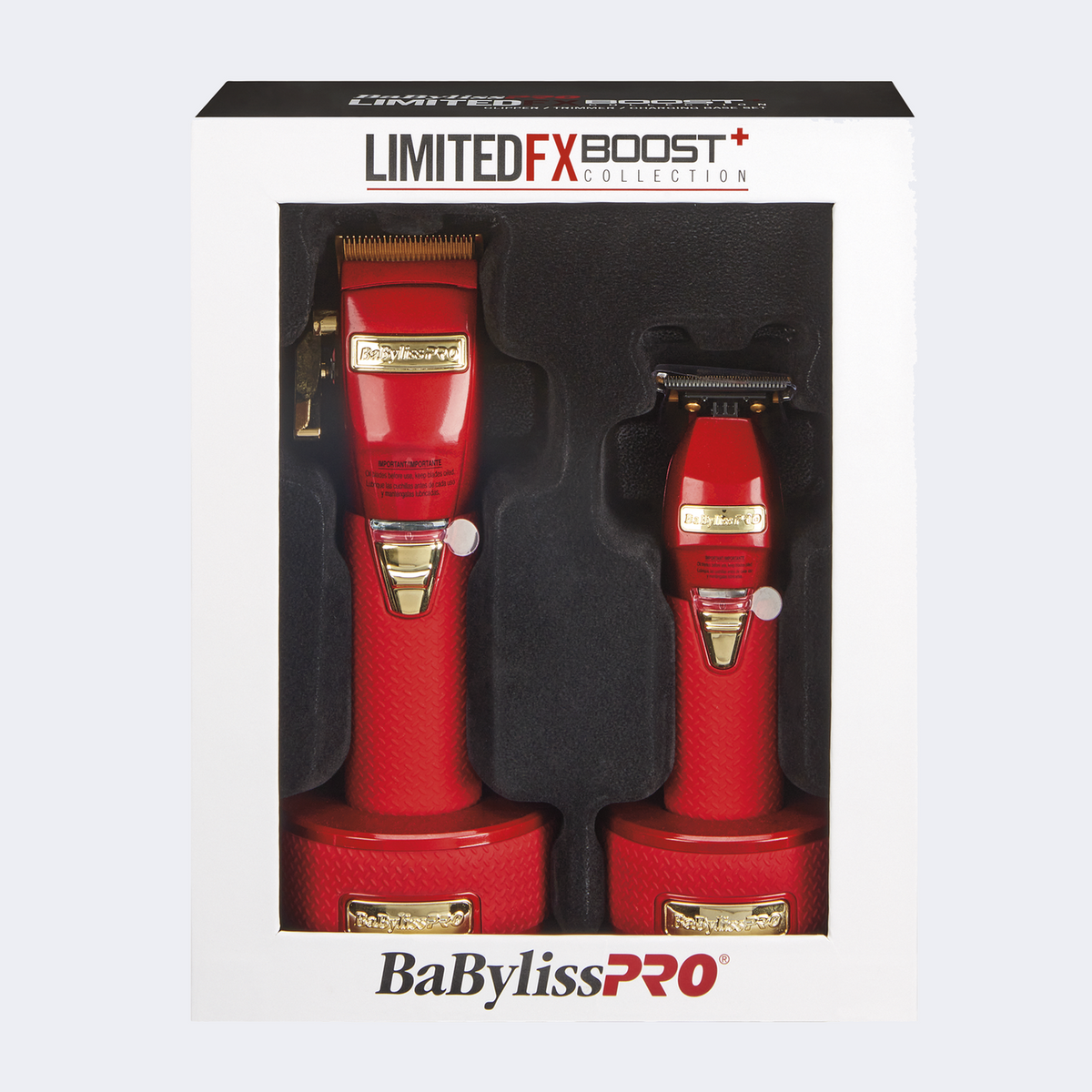 BaBylissPro Boost+ LimitedFX with Clipper, Trimmer & Charging Base BaBylissPro Boost+ LimitedFX with Clipper, Trimmer & Charging Base