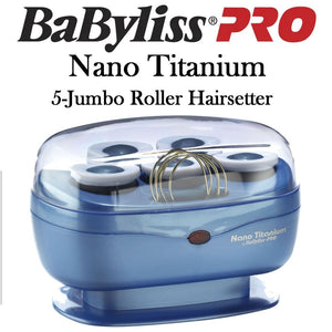 BaBylissPRO Nano Titanium - Hot Rollers - 5 Jumbo Rollers