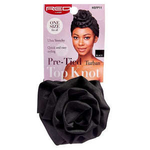 Red by Kiss Pre-Tied Top Knot Turban