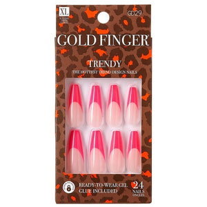Gold Finger Trendy Full Nail - GD29 Ivy Beauty