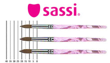 Sassi Kolinsky Sable Brushes (sizes #12, #14 and #16)