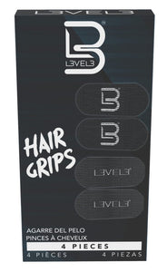 L3VEL3 - Hair Grips 4-Pack (Velcro)