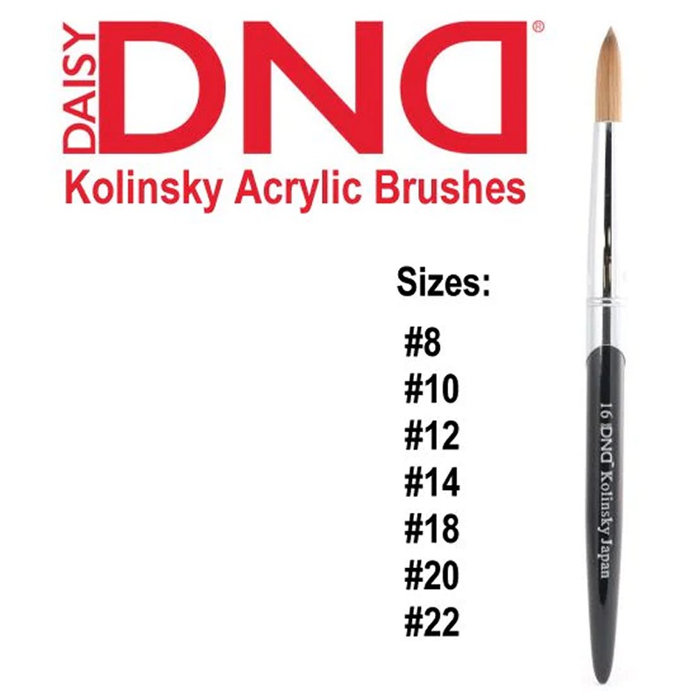 Kolinsky Acrylic Nail Brush, Acrylic Brushes for Nails Size 10