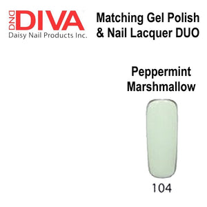 DND DIVA Duo Matching Gel Polish & Nail Lacquer (#101 - #199)