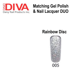 DND DIVA Duo Matching Gel Polish & Nail Lacquer (#001 - #099)