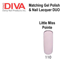 DND DIVA Duo Matching Gel Polish & Nail Lacquer (#101 - #199)