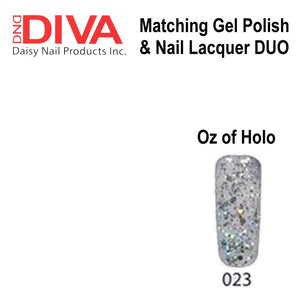 DND DIVA Duo Matching Gel Polish & Nail Lacquer (#001 - #099)