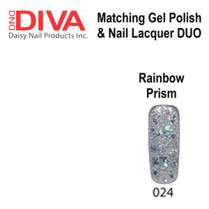 DND DIVA Duo Matching Gel Polish & Nail Lacquer (#001 - #099)