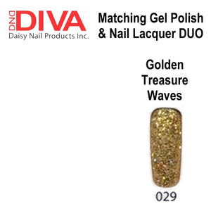 DND DIVA Duo Matching Gel Polish & Nail Lacquer (#001 - #099)