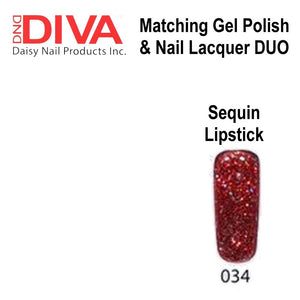 DND DIVA Duo Matching Gel Polish & Nail Lacquer (#001 - #099)