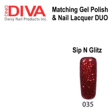 DND DIVA Duo Matching Gel Polish & Nail Lacquer (#001 - #099)