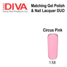 DND DIVA Duo Matching Gel Polish & Nail Lacquer (#101 - #199)