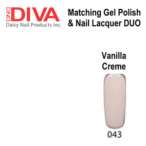 DND DIVA Duo Matching Gel Polish & Nail Lacquer (#001 - #099)