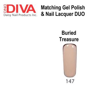 DND DIVA Duo Matching Gel Polish & Nail Lacquer (#101 - #199)