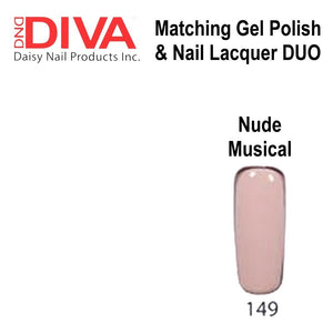 DND DIVA Duo Matching Gel Polish & Nail Lacquer (#101 - #199)