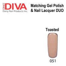 DND DIVA Duo Matching Gel Polish & Nail Lacquer (#001 - #099)