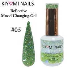 Kiyomi Nails Reflective Mood Changing Gel Polish, 0.5 oz (5 colors)