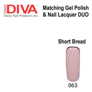 DND DIVA Duo Matching Gel Polish & Nail Lacquer (#001 - #099)