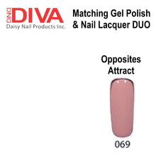 DND DIVA Duo Matching Gel Polish & Nail Lacquer (#001 - #099)