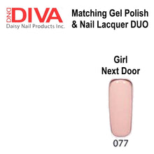 DND DIVA Duo Matching Gel Polish & Nail Lacquer (#001 - #099)