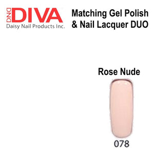 DND DIVA Duo Matching Gel Polish & Nail Lacquer (#001 - #099)