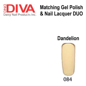 DND DIVA Duo Matching Gel Polish & Nail Lacquer (#001 - #099)