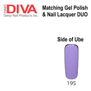 DND DIVA Duo Matching Gel Polish & Nail Lacquer (#101 - #199)