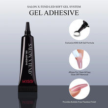 KISS Salon X-Tend LED Gel Adhesive, .34 oz (SXA01)