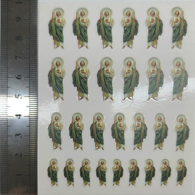 Nail Stickers - Jesus (3d Design Nail Stick)