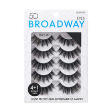 Broadway Eyelash, 5D Eyes Lash Multi Pack, 20+ Styles