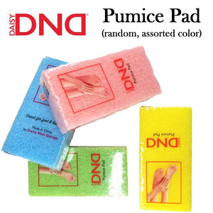 DND Pumice Pad, assorted random color (PU 001)
