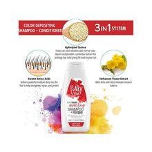 Punky Colour 3-in-1 Color Depositing Shampoo + Conditioner, Redilicious (67621)