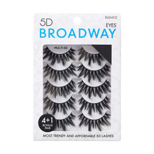 Broadway Eyelash, 5D Eyes Lash Multi Pack, 20+ Styles