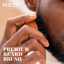 Red by Kiss Brush, Premium Beard Brush, Mini (BR204)