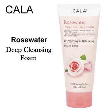 Cala Rosewater Deep Cleansing Foam, 4.1 oz (67606)