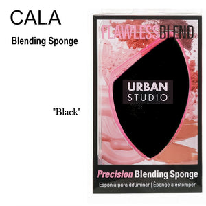 Cala Makeup Sponge, Black Slanted Blending Sponge (76296)