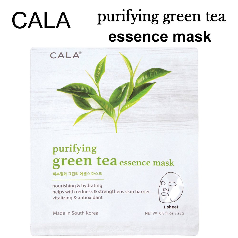 Cala essence face mask, Purifying Green Tea 0.8 oz (67101)
