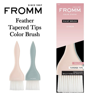 Fromm Feather Tapered Tips Color Brush, 2 pack (F9425)