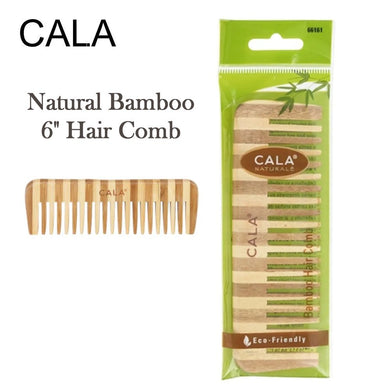 Cala Bamboo Wood Comb (66161)