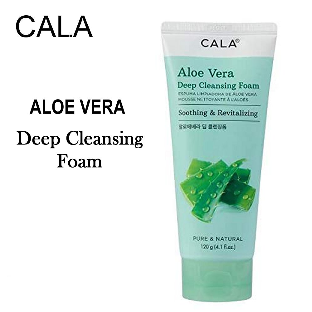 cd aloe vera Cala Aloe Vera Deep Cleansing Foam, 4.1 oz (67601) – EP Beauty Supply
