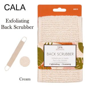 Cala Exfoliating Back Scrubber, Cream (69515)