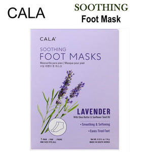Cala Foot Mask, Soothing Lavender (67178)