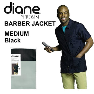 Diane Barber Jacket, men's Medium black (D786)