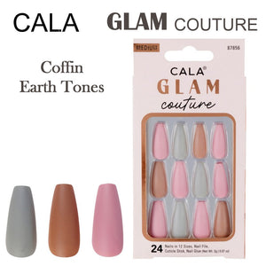 Cala Glam Couture Coffin "Earth Tones" (87856)