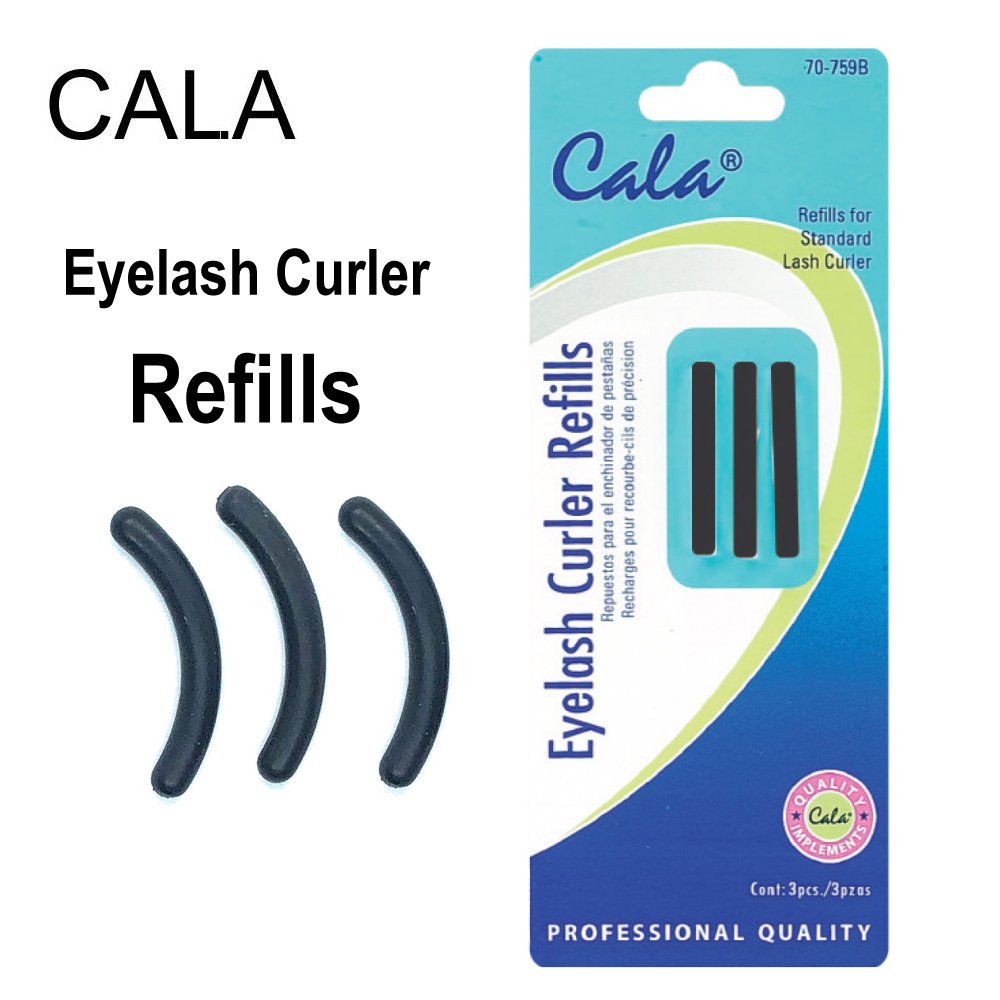 Cala Eyelash Curler Refills, 3 pack (70-759B)