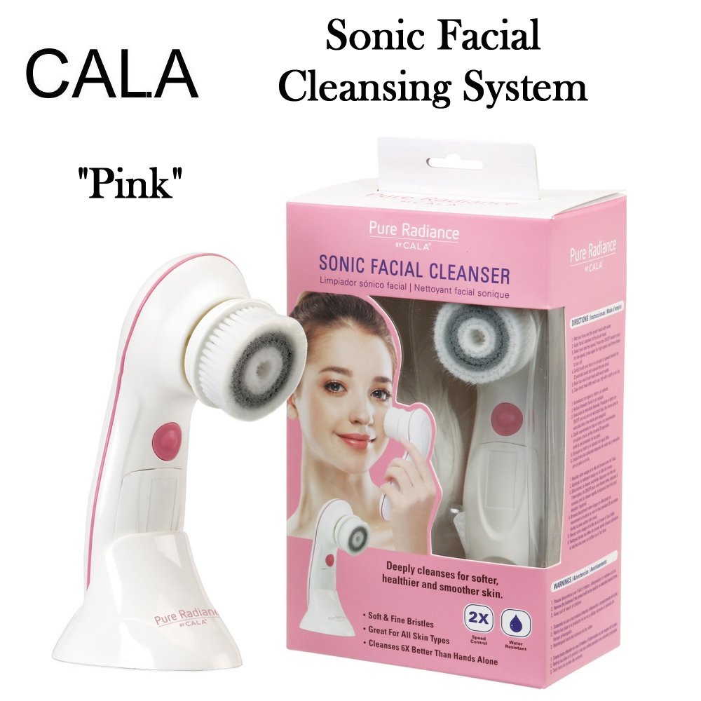 Cala Sonic Facial Cleansing System, Pink (67502)