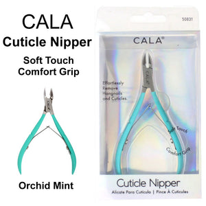 Cala Cuticle Nipper, Mint Soft Touch (50831)